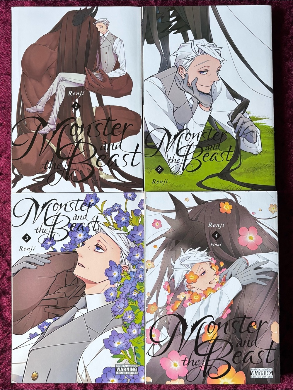 Monster and the Beast Volumes 1-4 Complete Manga